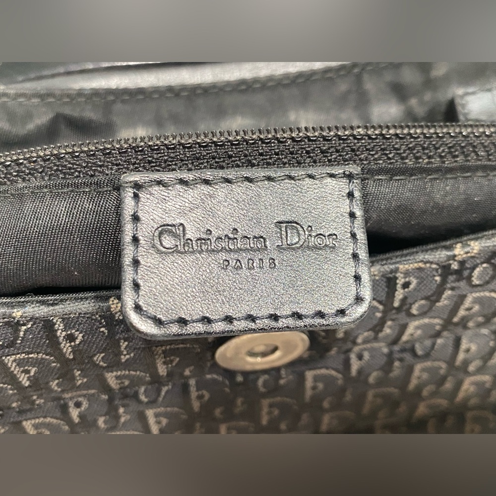 Christian Dior Black Diorissimo Street Chic Monog… - image 4
